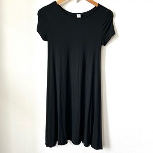 Old Navy Black Swing Dress